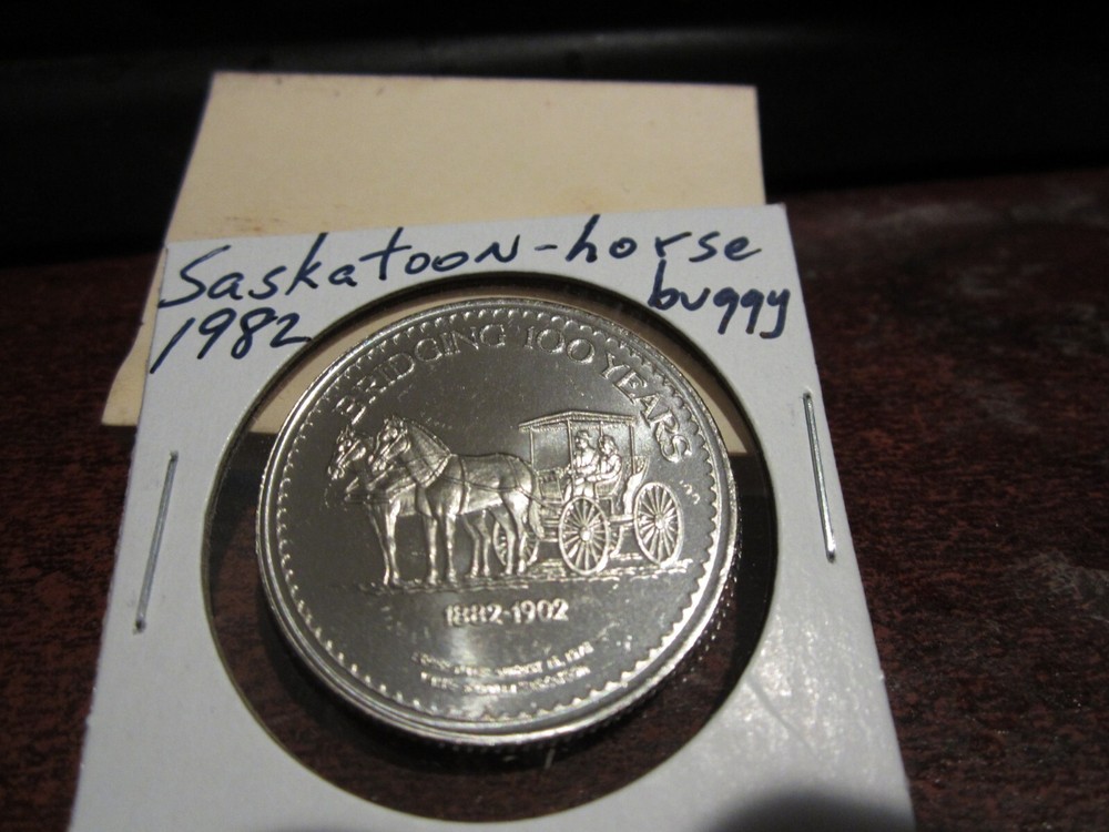 1982 - Saskatoon, SK - Canada Commemorative Trade Dollar
