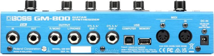 Boss GM-800 Guitar Synthesizer Pedal