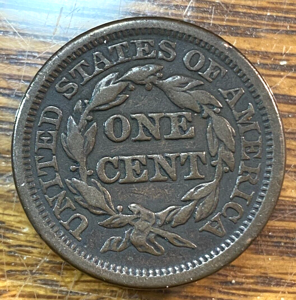 1846 Small Date Large Cent Nice Original VF CHRC