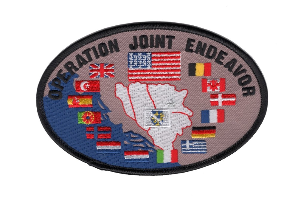 NATO Operation Joint Endeavor Patch