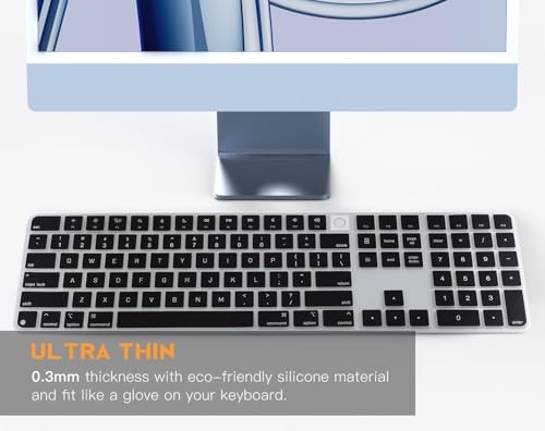 Keyboard Cover for 2024 Apple Magic Magic Keyboard w/ Numeric Keypad(2024+)