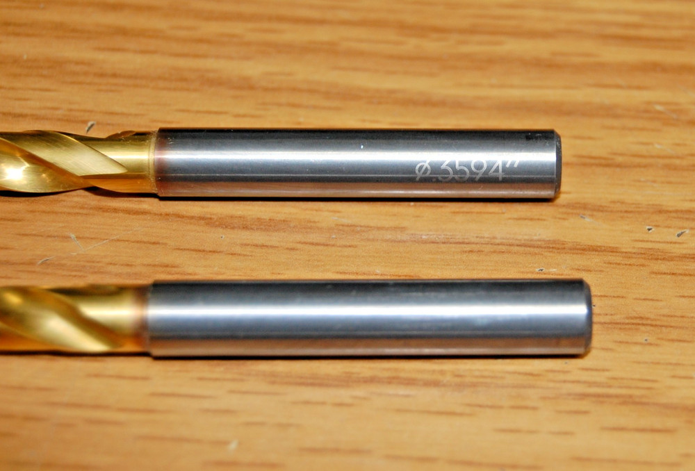 DRILL 23/64" 2 FLUTE SOLID CARBIDE COOLANT THRU ALTIN COATED