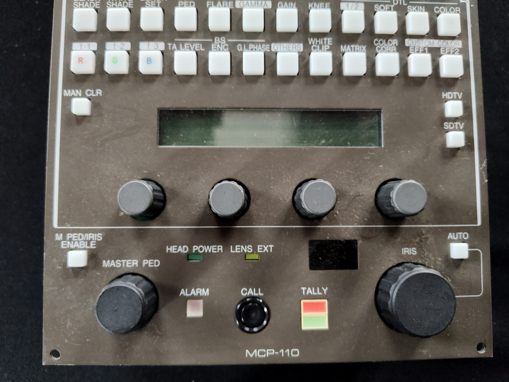 Ikegami MCP-110 Maintenance Control Panel