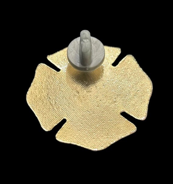 Large FIREFIGHTER Shield Pin Badge Fire Department