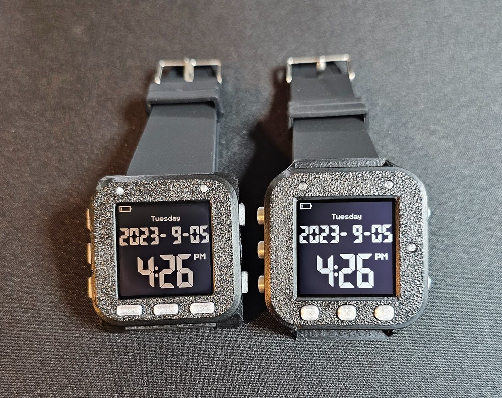 Oscilloscope Watch, Smartwatch, Logic Analyzer, Waveform Generator, Sniffer, FFT