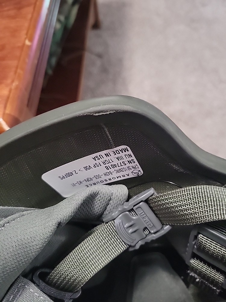 Armor Source Ballistic Helmet TEAM WENDY CAMFIT BOA