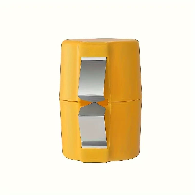 Portable Egg Sheller and Beater Machine, Kitchen Egg Tool, Plastic, Yellow