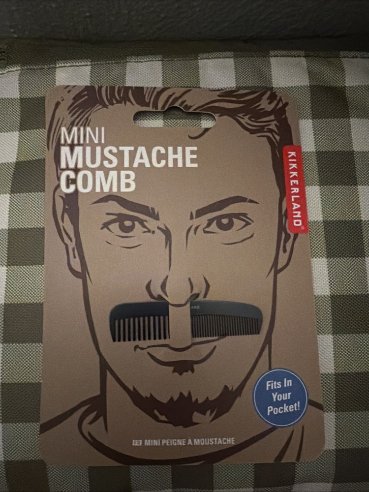 Mini Mustache Comb Groomsmen Gift Styling Tool