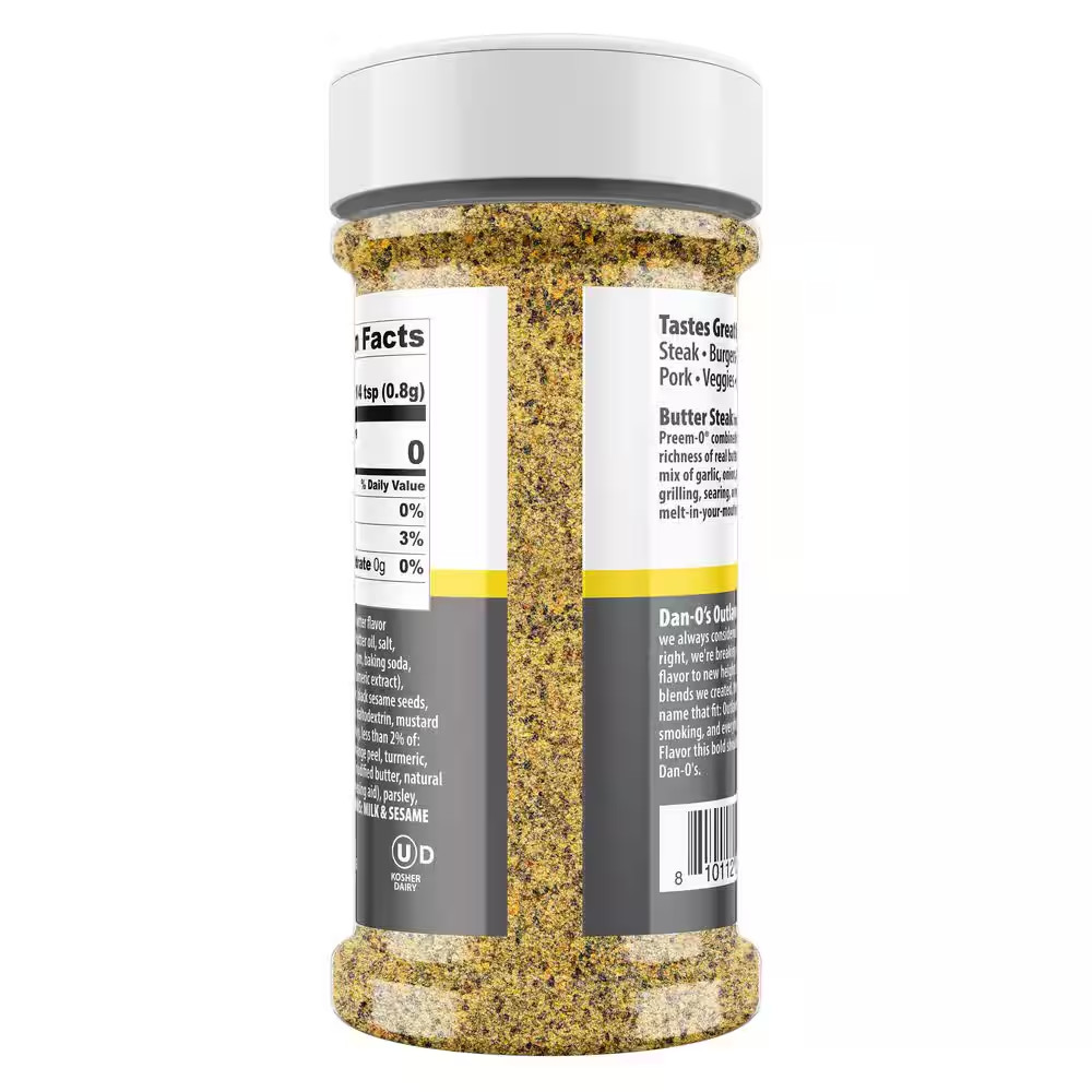 6. 9 Oz. Butter Steak Rubs