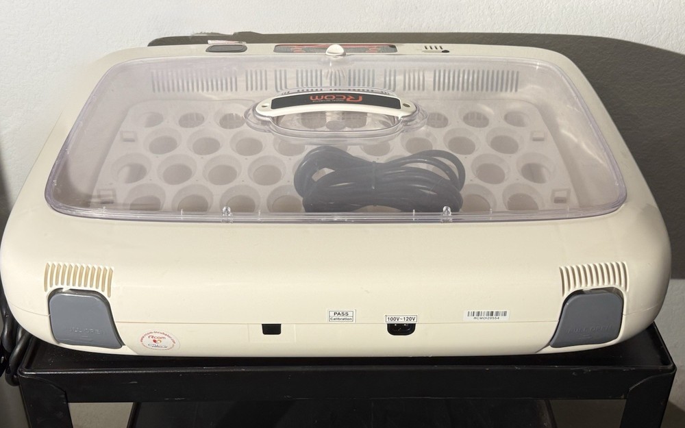 Rcom Max 50 MX-50 Digital Egg Incubator