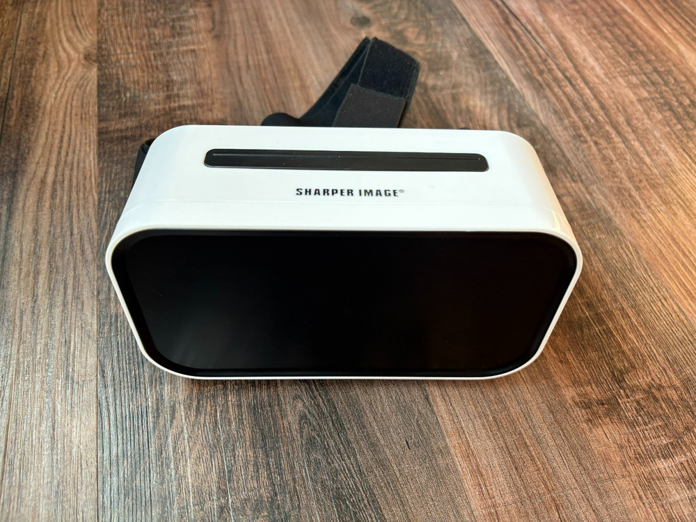 Sharper Image Virtual Reality Smartphone Viewer Headset VR BlackWhite