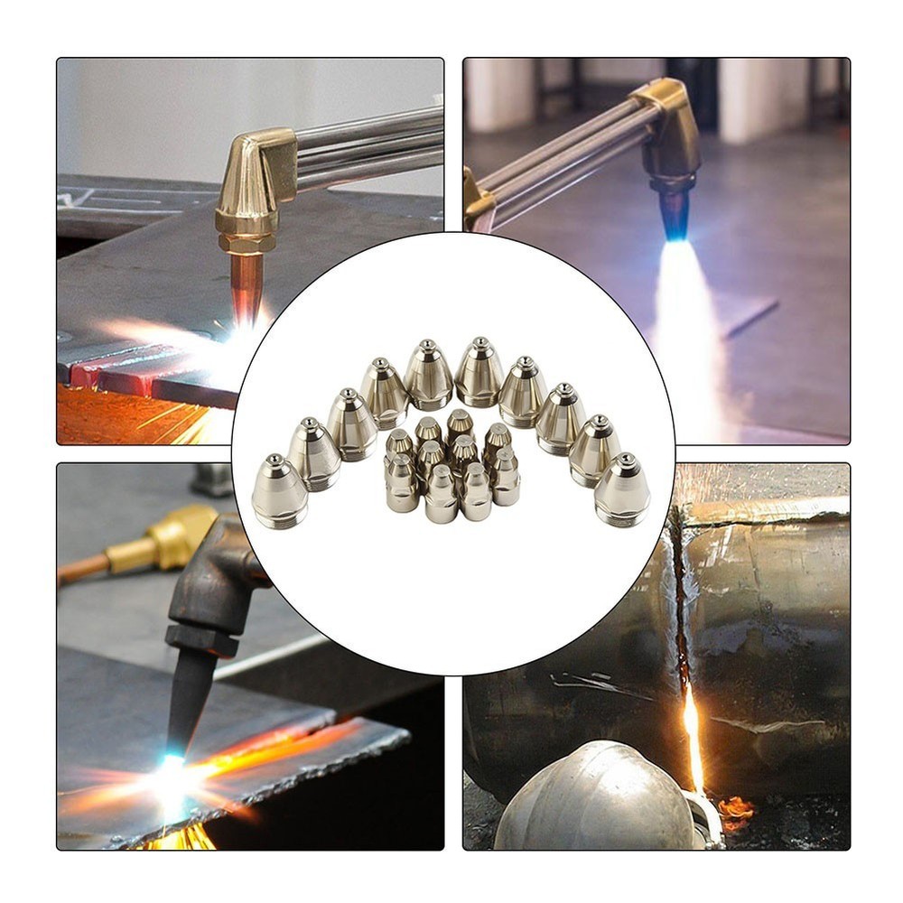 20PCS Replacement Consumables for P80 Plasma Cutter Torch Nozzle and Electrode