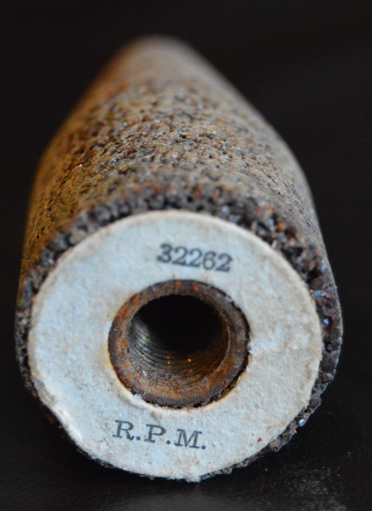 Cone cylinder grinding device: Height:3" Base: 1" : 32262