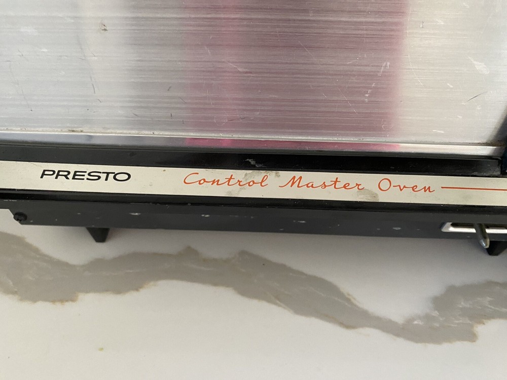Vintage Automatic Presto Electronic Control Master Oven Model KL02-A
