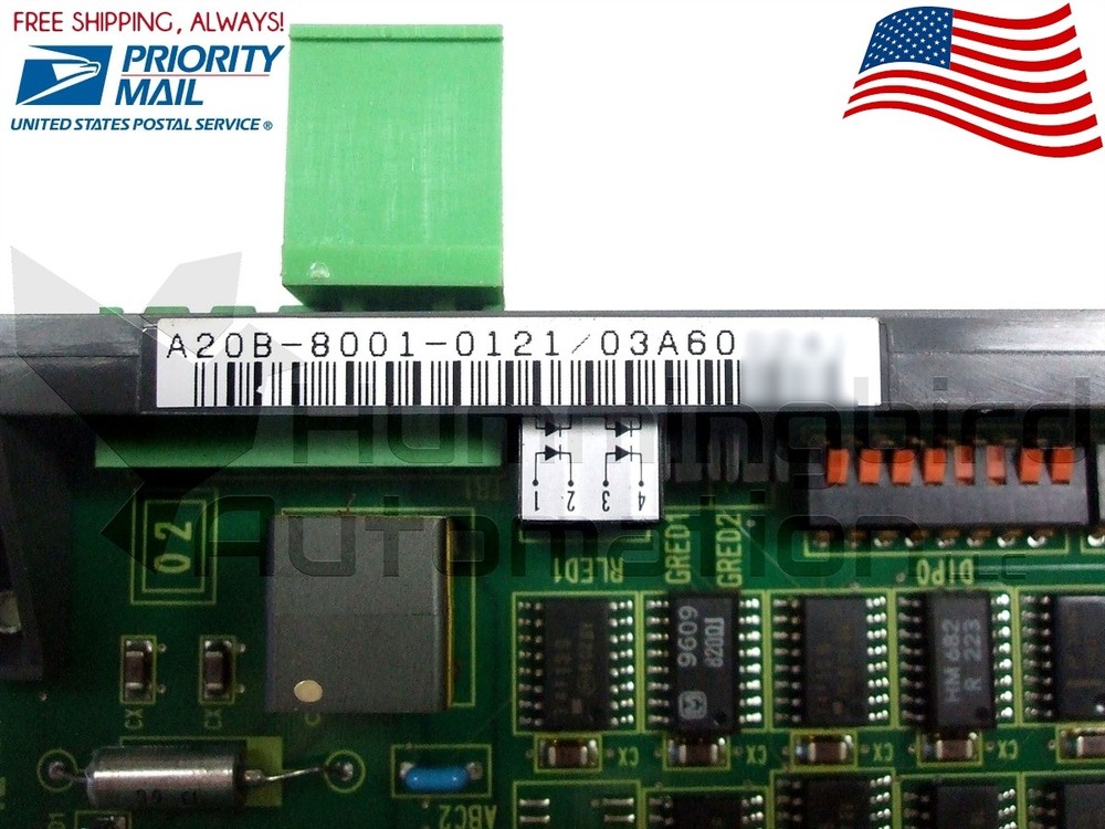 FANUC A20B-8001-0121 PC Board Processor A20B80010121