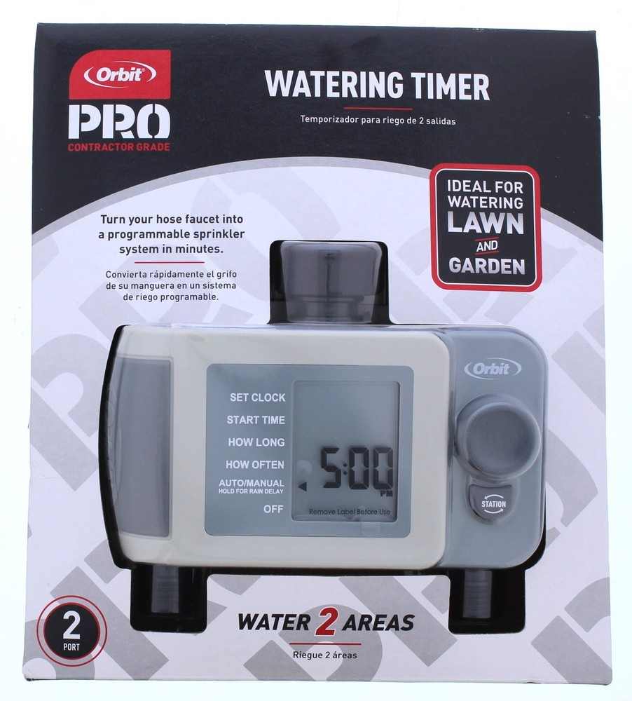 Orbit Pro Contractor Grade Watering Timer 2 Port