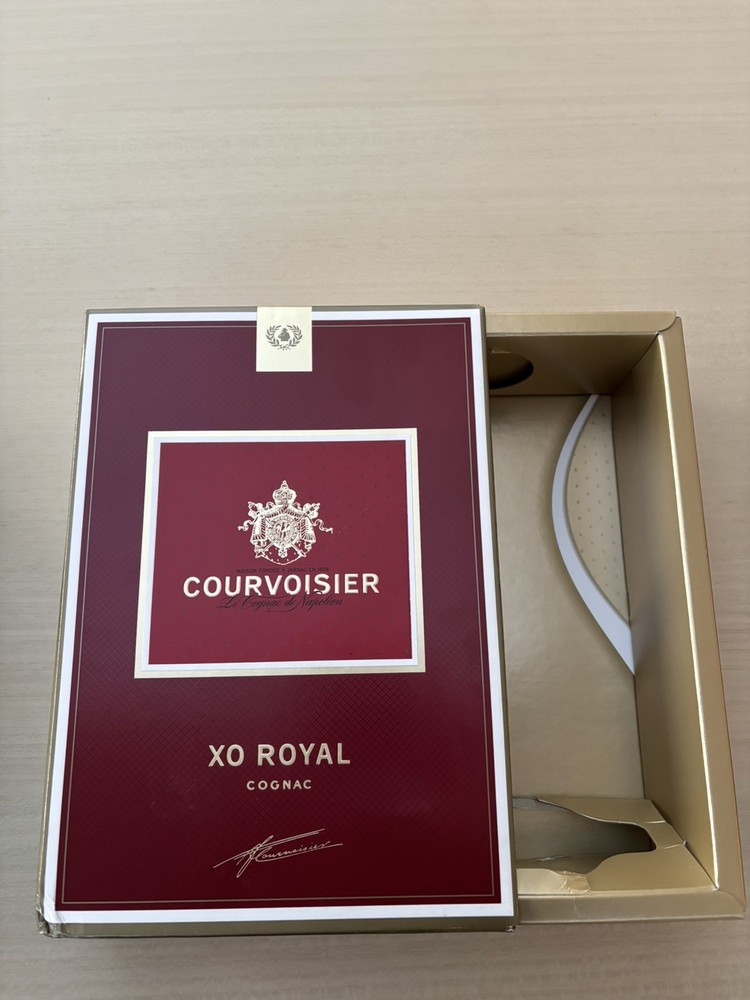 Courvoisier XO Royal - Cognac Brandy - Empty Box