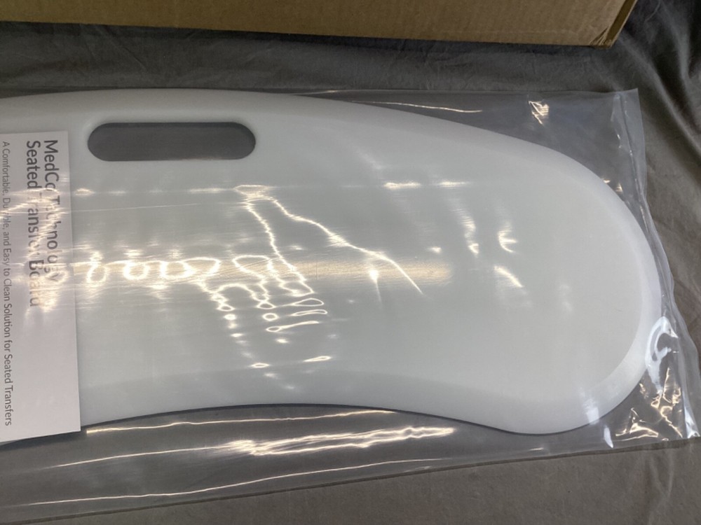 MedCo Technologies Premium Seated Slide Transfer Board STB-STANDARD White