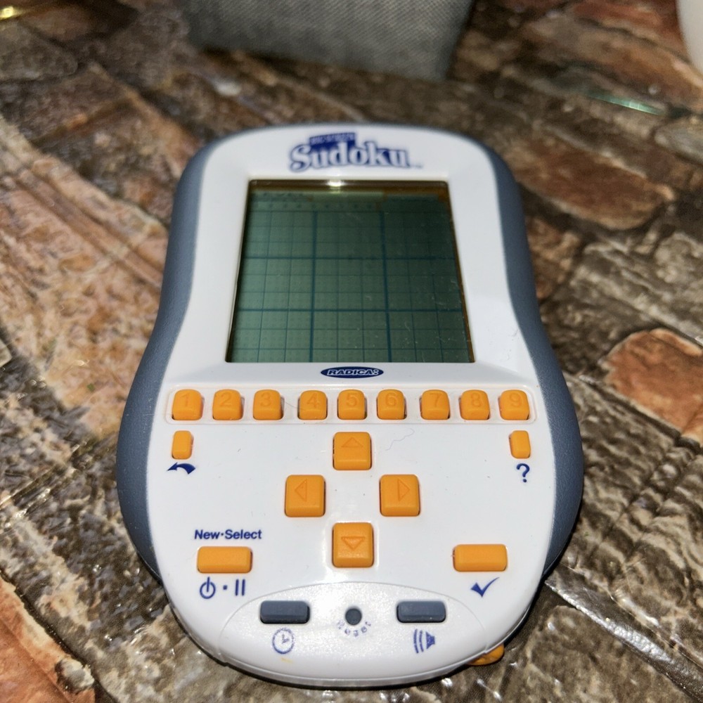 Radica Big Screen Soduko Handheld Game Works