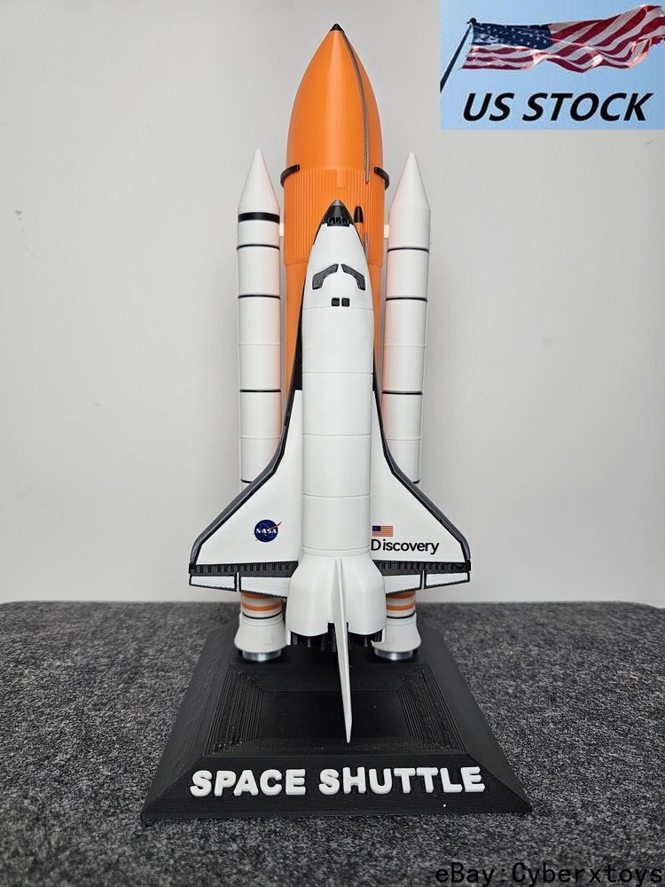 1:200 Scale NASA Space Shuttle Model Painted Finished Set Static Display
