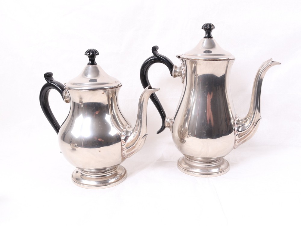 Four Piece Silver Plated Tea Set. Ashbury Sheffield.