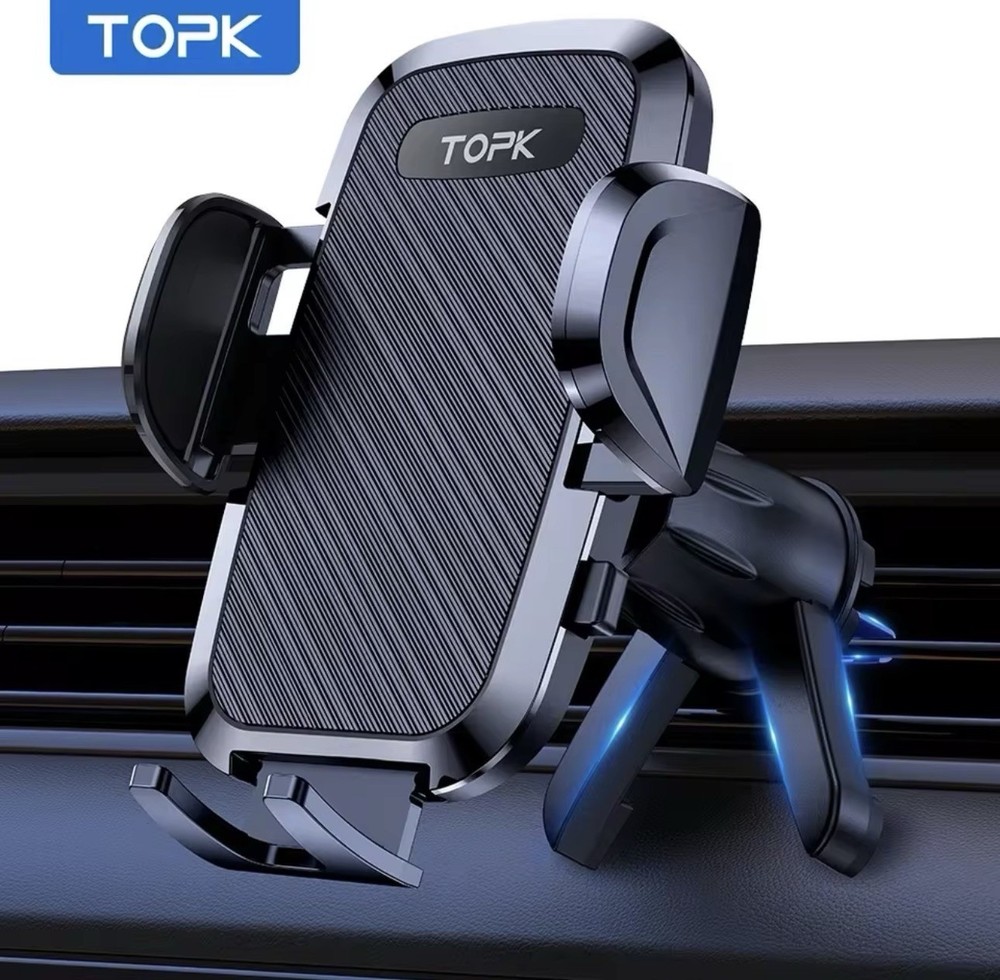 TopK Car Phone Holder Gravity Auto Air