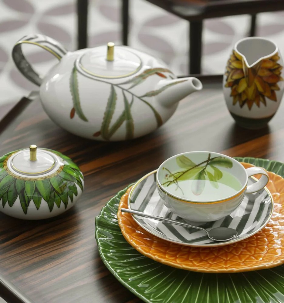 Vista Alegre Amazonia Porcelain Sugar Box