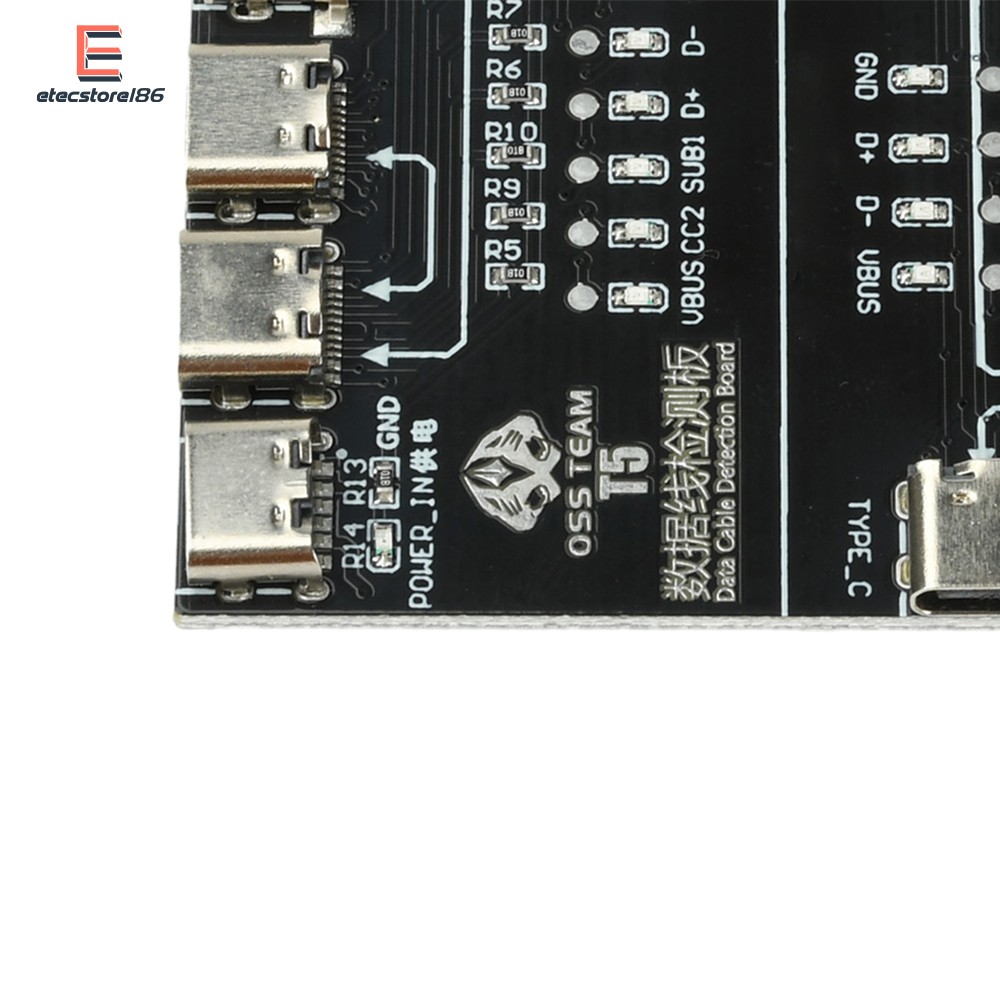 T5 Multifunctional Interface Cable Detection Module Data Cable Abnormal Testing