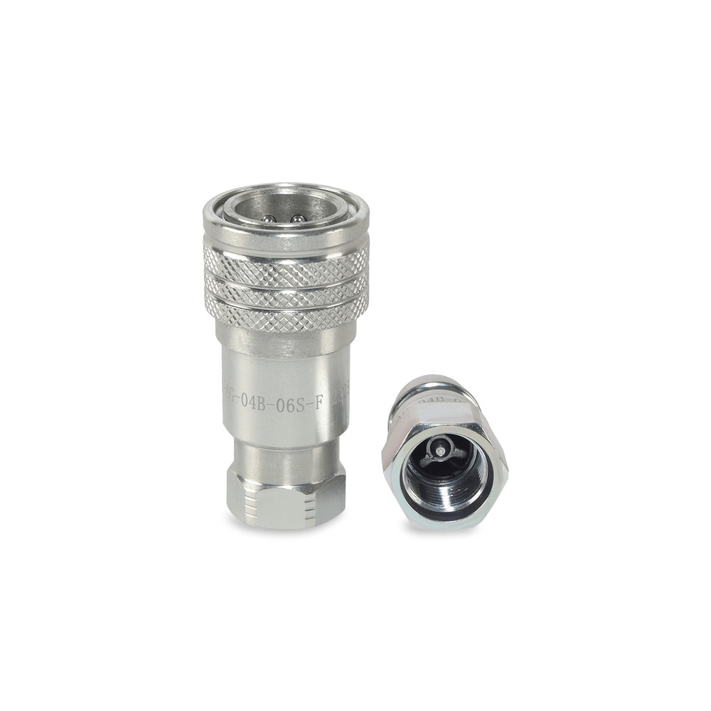 1/4″ AG Hydraulic Quick Couplers Set - 3/8″ SAE Thread