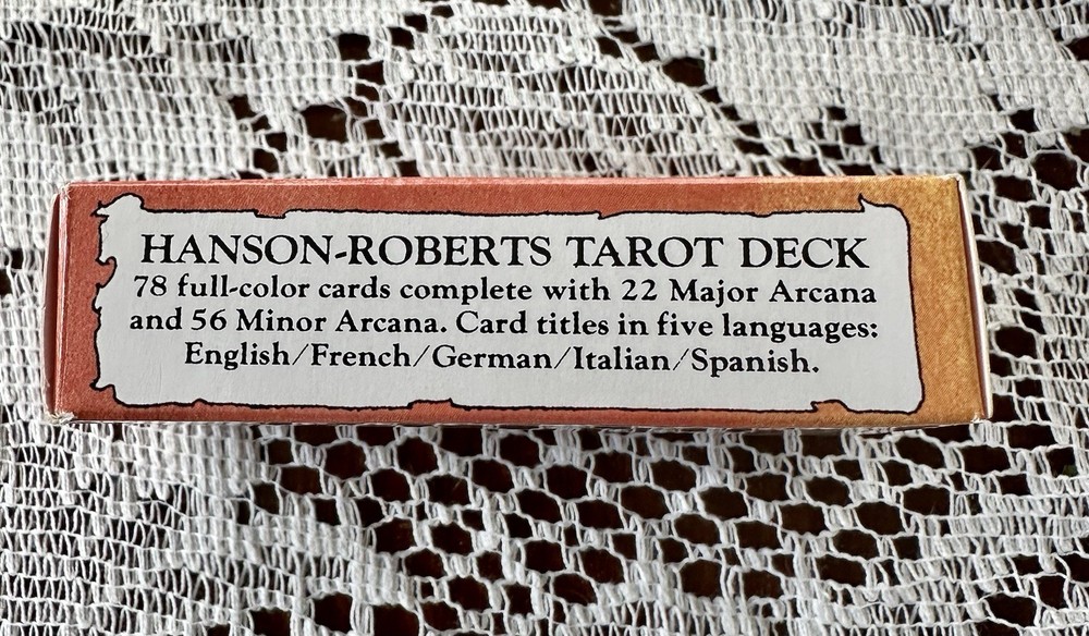 1985 Hanson Roberts Tarot Deck US Games 79 Card Complete