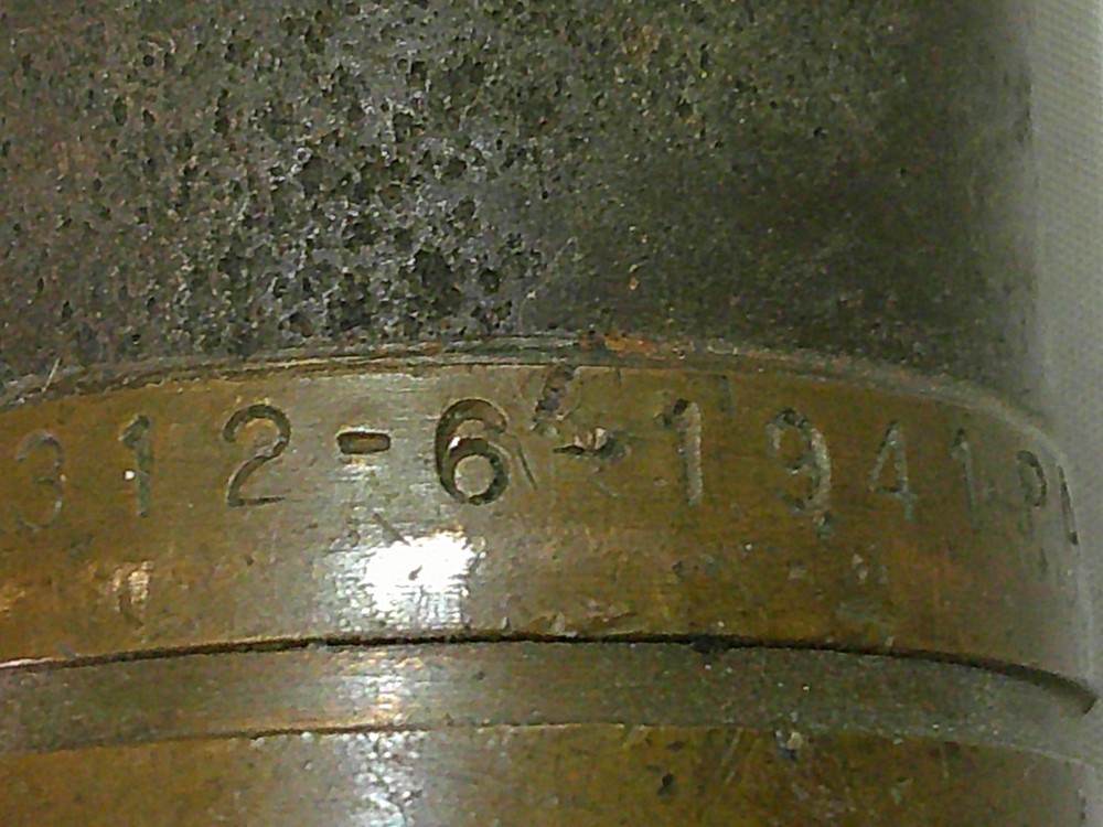 Vintage WW2 37mm Shell Paperweight