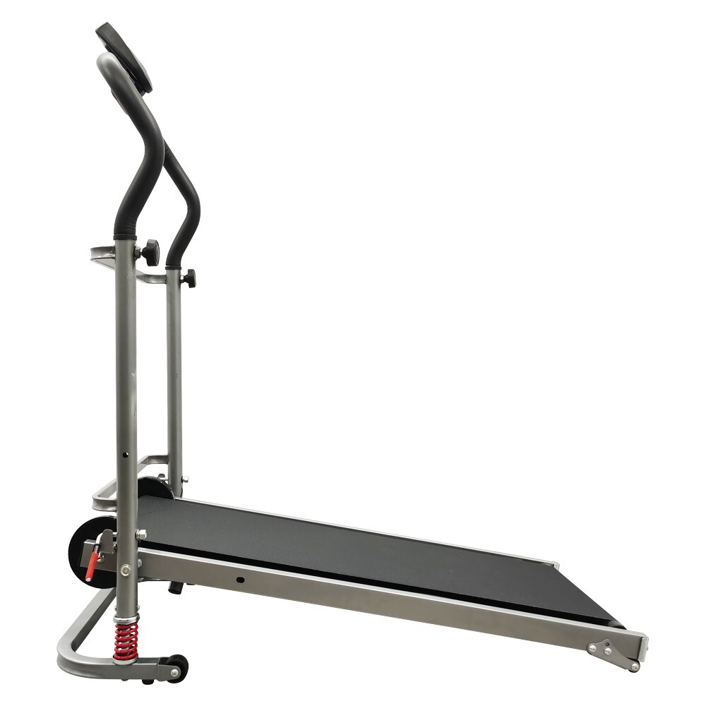 Foldable Manual Small Walking Treadmill with Digital LCD for Home
