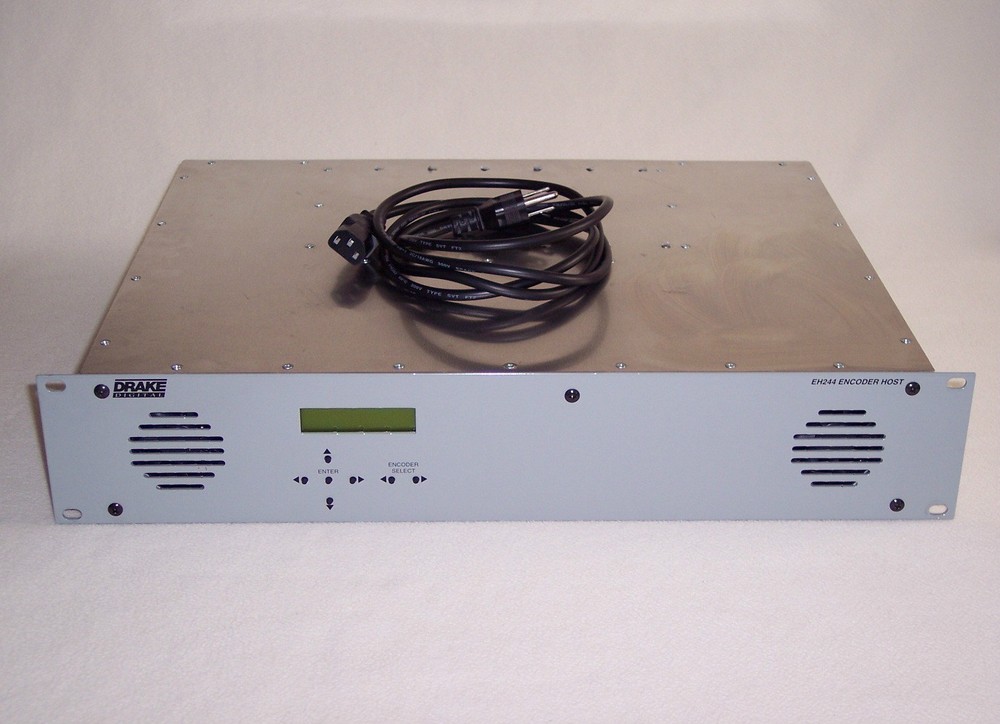 Drake Digital Encoder Host EH244 IP QAM with 4x SDE24 and ASI modules
