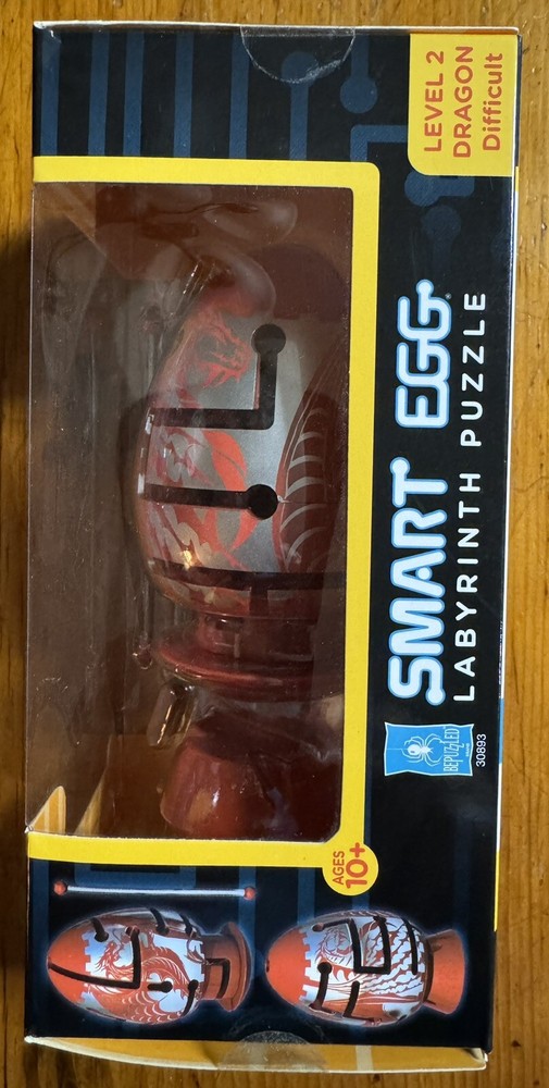 BePuzzled Smart Egg LEVEL 2 Labyrinth Puzzle Dragon Difficult 2 Layer NIB