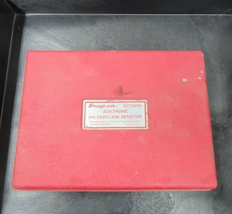 SNAP-ON TOOLS VINTAGE ELECTRONIC HALOGEN LEAK DETECTOR ACT200A