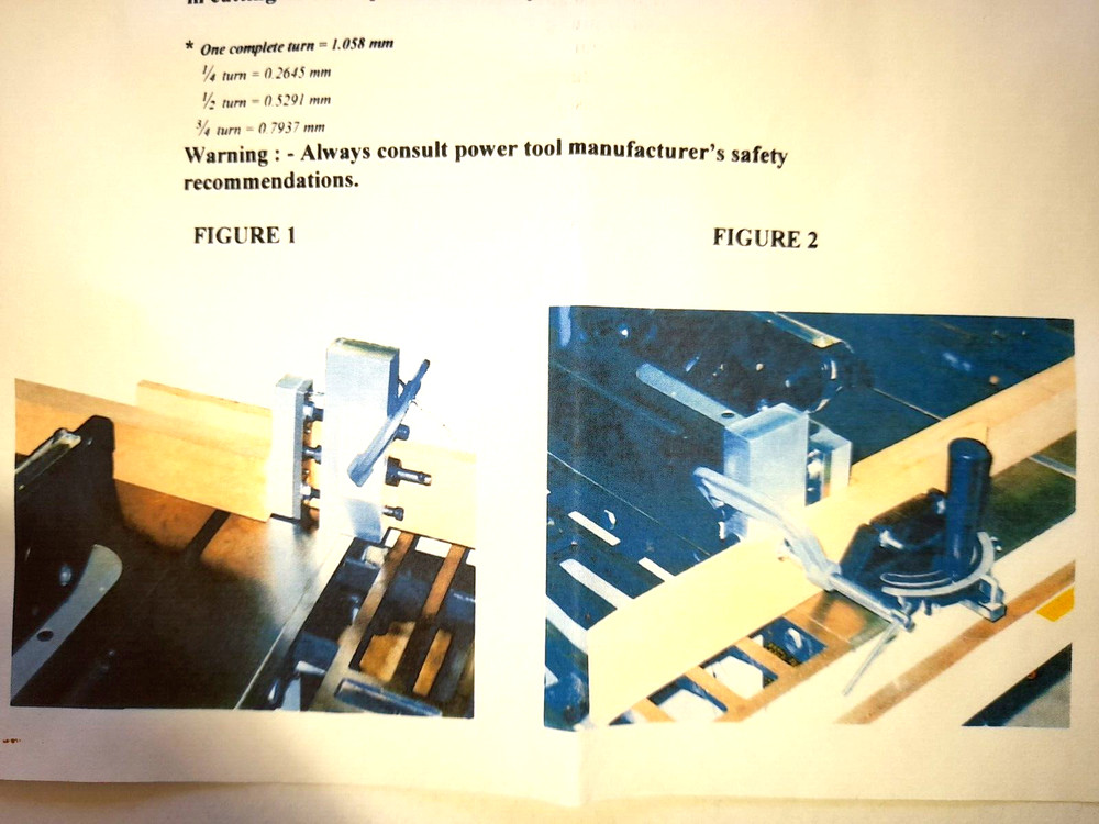 Micro Adjuster - The Micro Adjustable Table Saw Stop