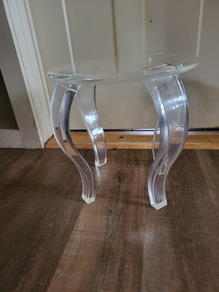 MCM Lucite Side Table-Stunning