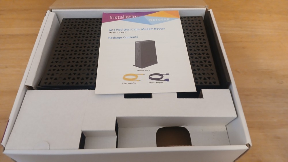 Net Gear C6300 Cable Modem Router