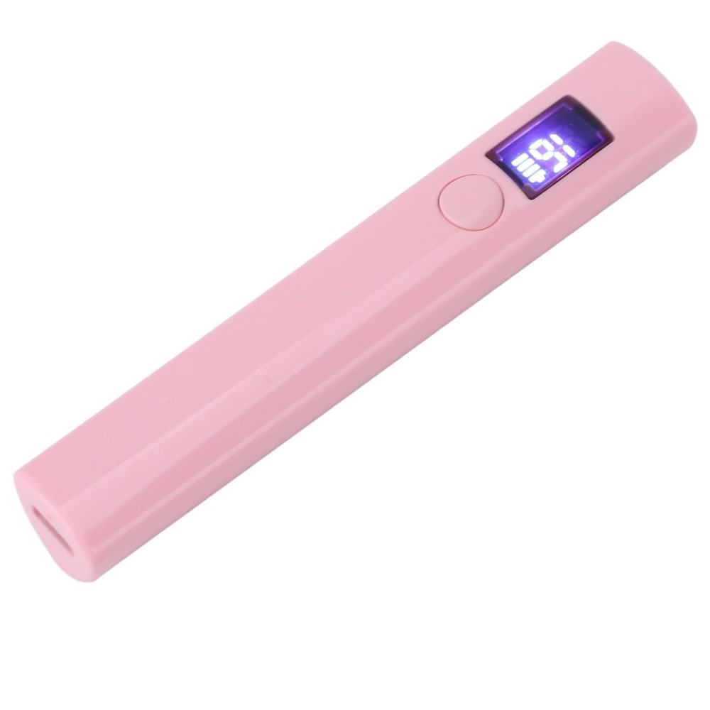 Handheld Gel Nails Light Linear Shape USB Rechargeable Small Display