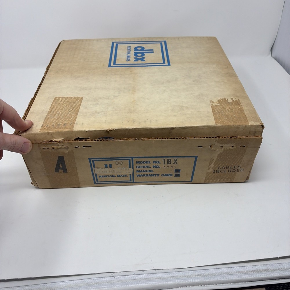 DBX 1BX Dynamic Range Expander New Open Box