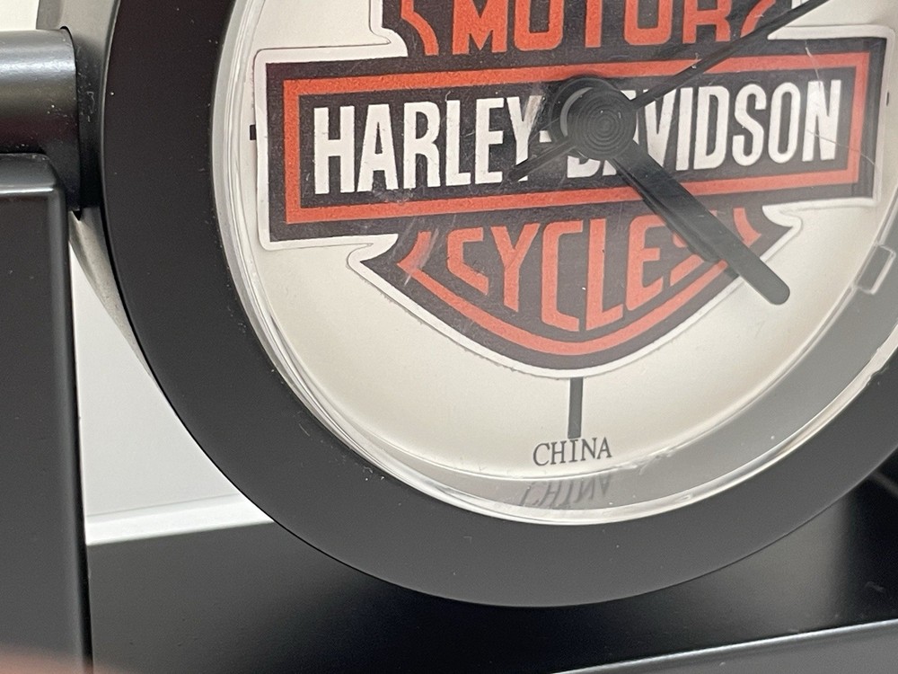 Harley Davison Quartz Desk Clock 5”