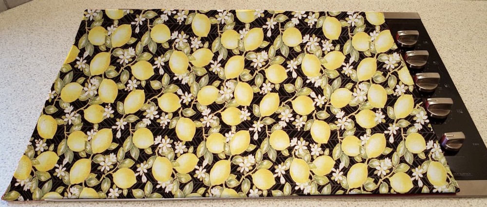 Lemon Blossoms Hot Pads or Hot Pad Runner