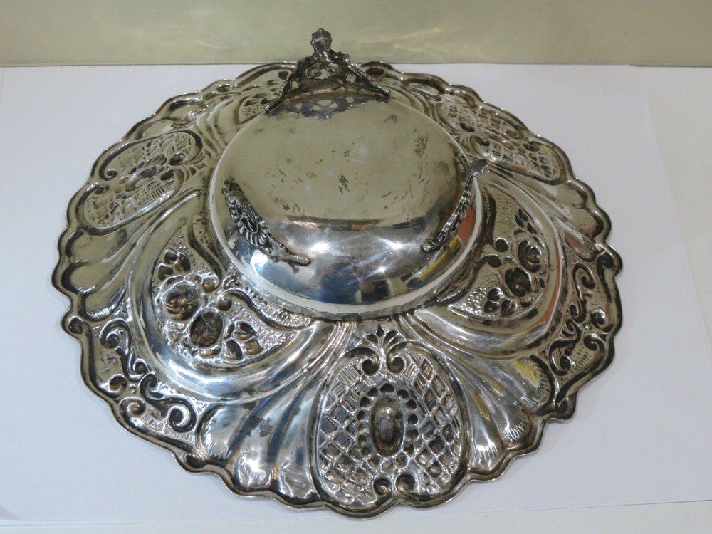 Hazorfim Sterling silver Footed Bowl, 254 grams