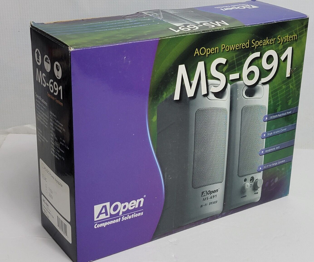 MS691 Powered Speaker System Hi-Fi Speaker