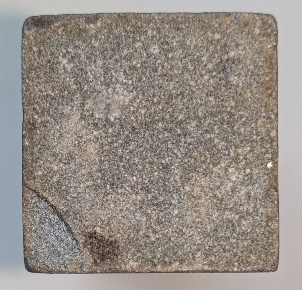 Vintage sharpening stone maybe natural stone , used