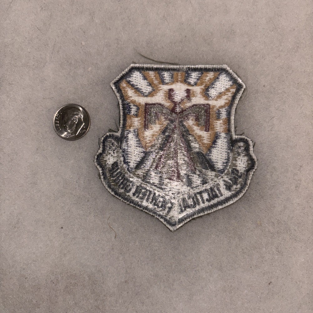 Older Original USAF 944th Tactical Fighter Group Crest Command Black Back Patch