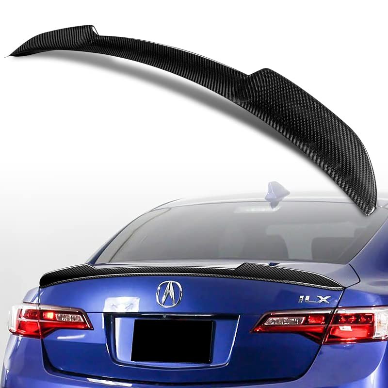 碳纤维后备箱锅炉翼适用于 2013 - 2018 ILX Sedan V 型
