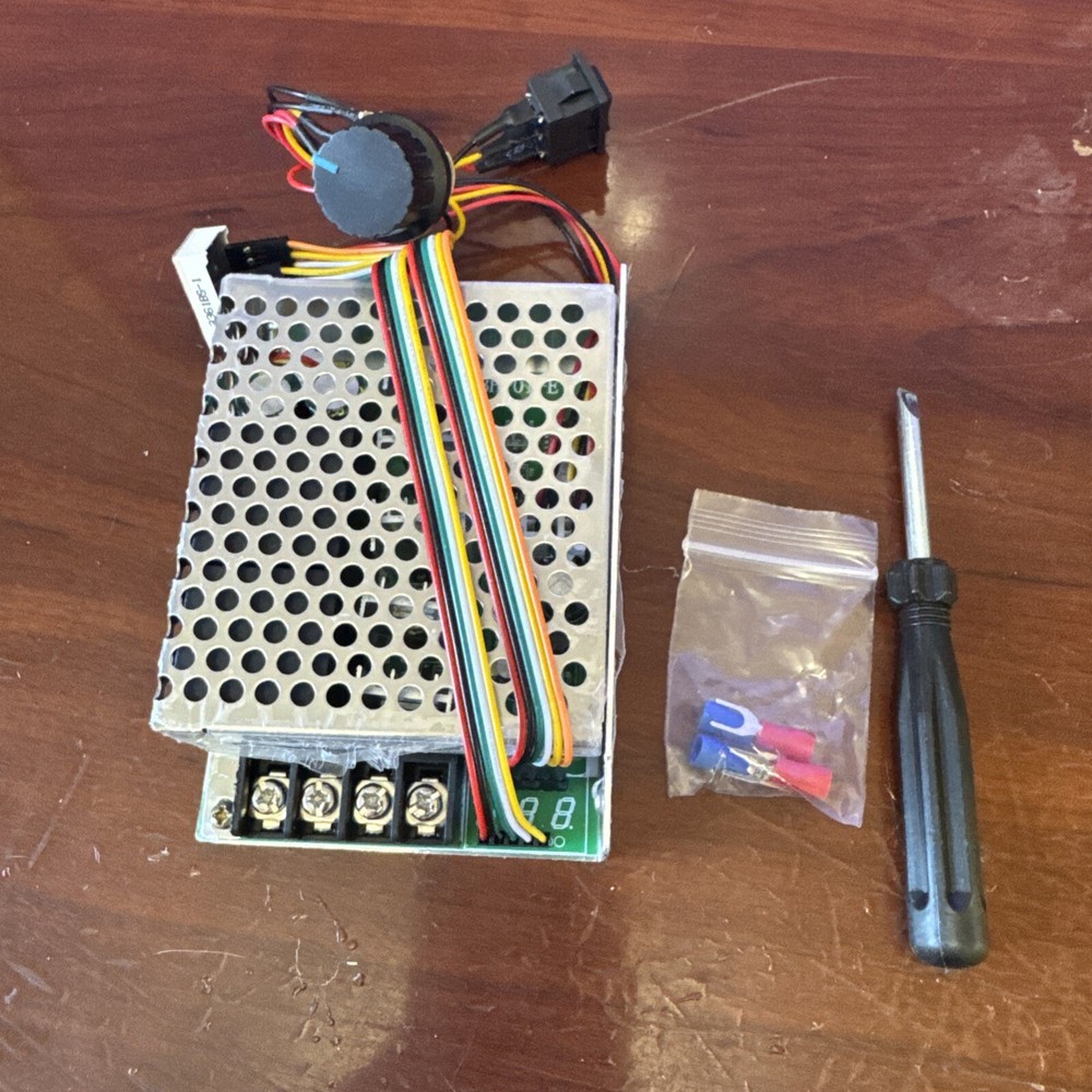 Digital Display 0~100% adjustable DC 10-50V 40A DC Motor Speed Controller B13