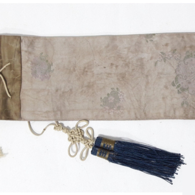 Over 100 Years Old Jingpin Embroidered Silverware Case