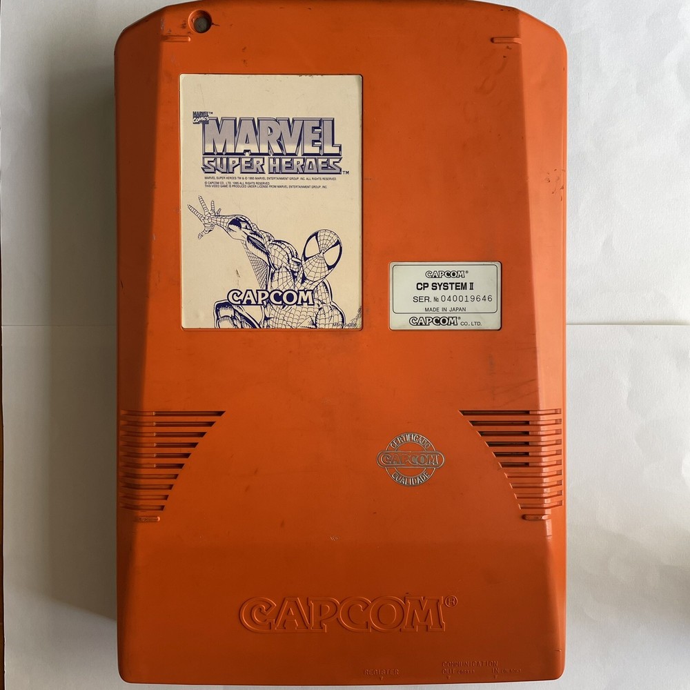 MARVEL SUPER HEROES  CAPCOM CPS2 ARCADE JAMMA A B BOARDS BRAZIL - 🚫📦🇺🇸